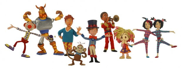 toby's travelling circus characters