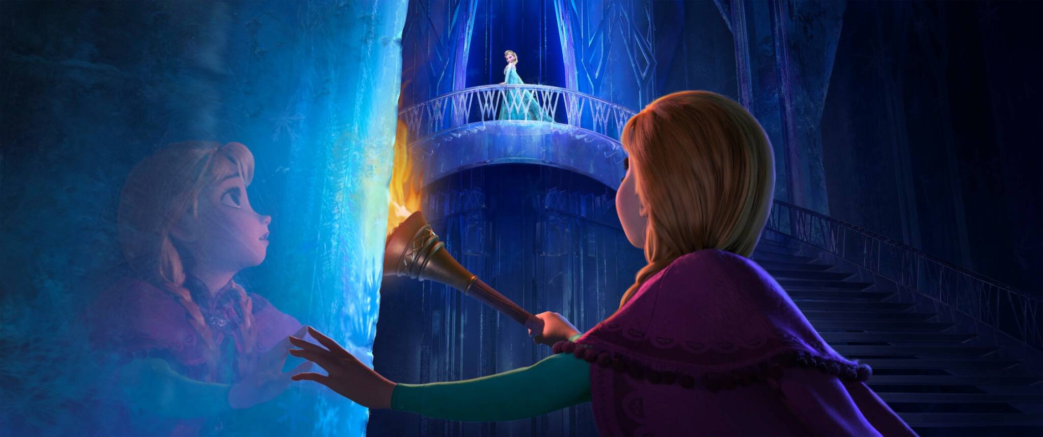 ELSA and ANNA. ©2013 Disney. All Rights Reserved.