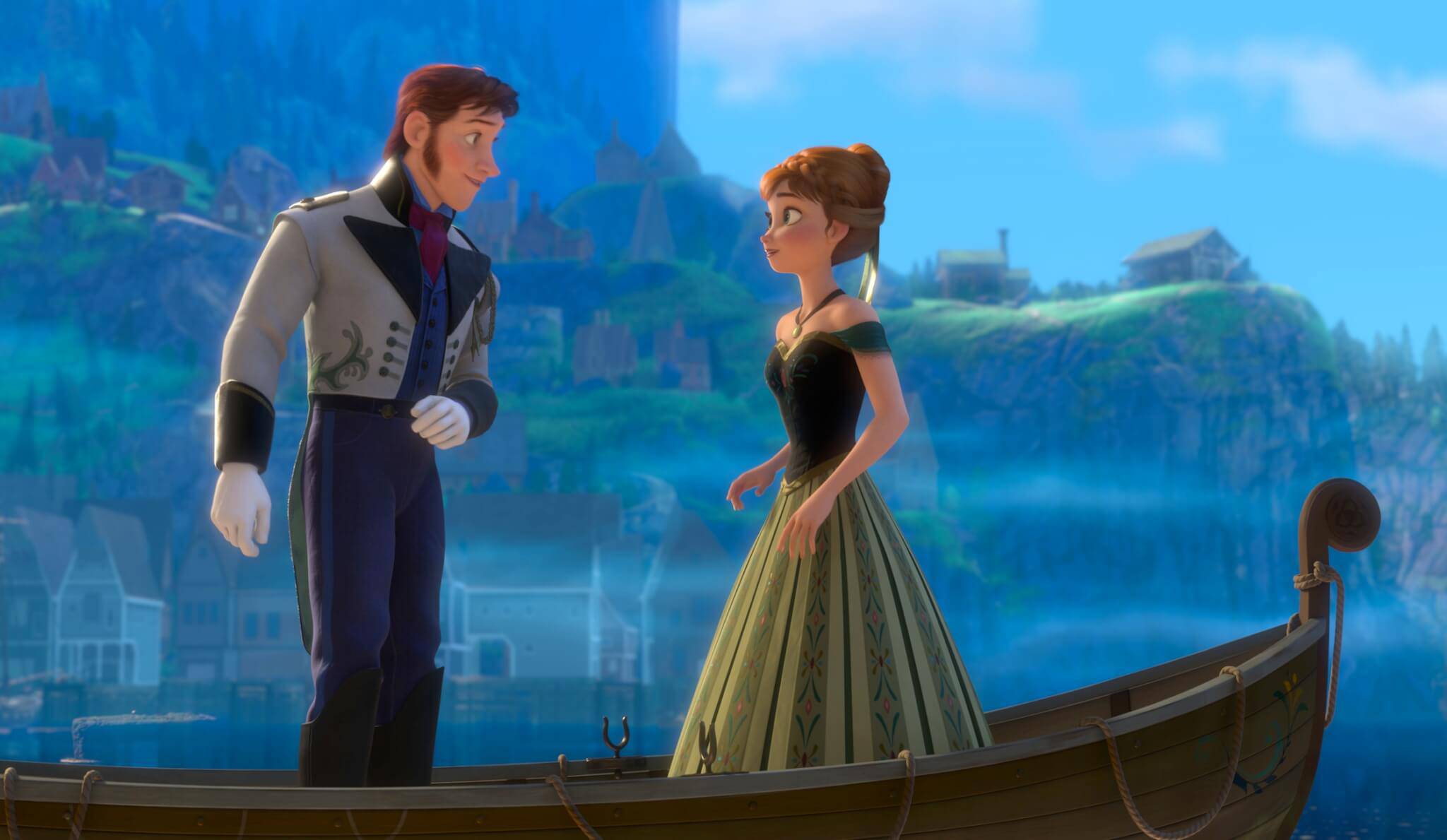 HANS and ANNA. ©2013 Disney. All Rights Reserved.