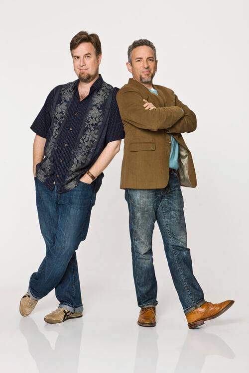 Dan Povenmire (L) and Jeff "Swampy" Marsh (R)