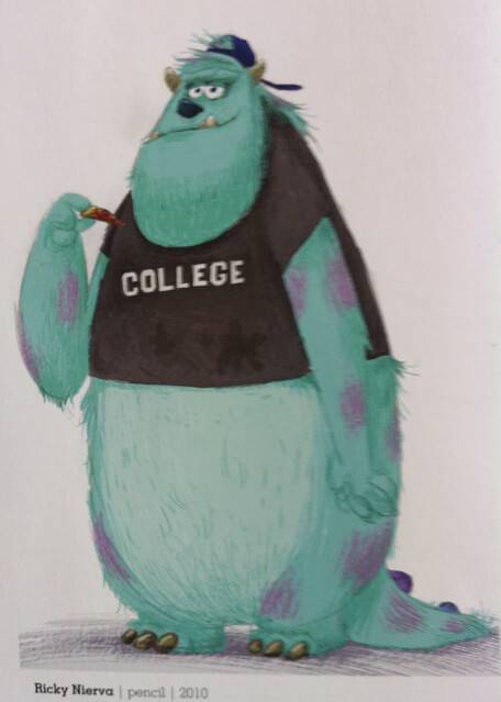 By Ricky Nierva from The Art of Monsters University