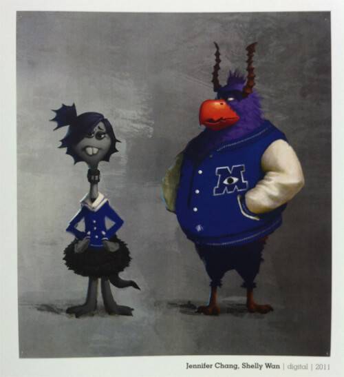 By Jennifer Chang and Shelly Wan from The Art of Monsters University