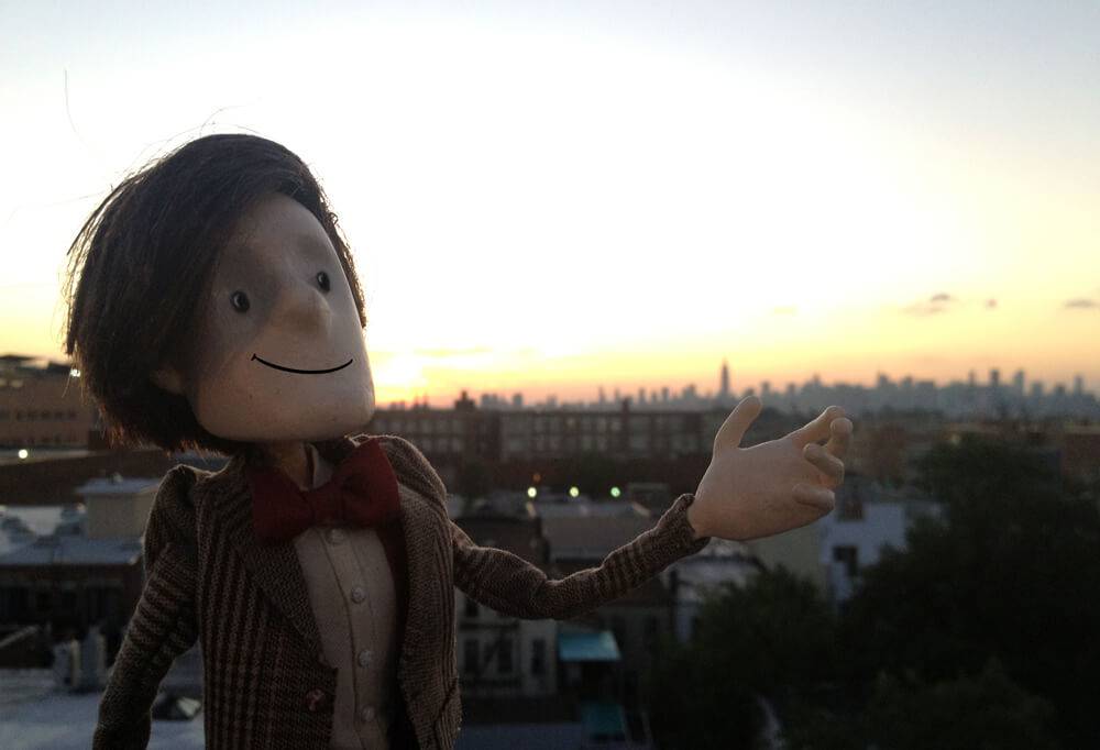 The 11th Doctor in puppet form
