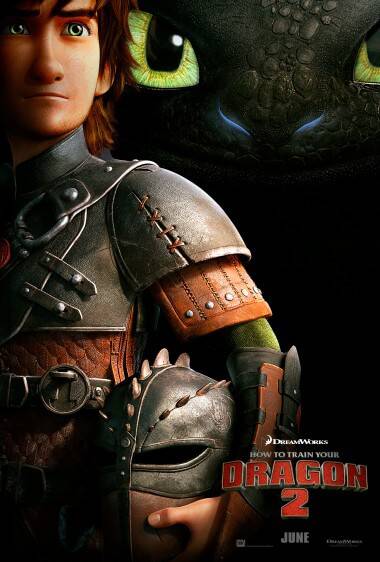How to train your dragon 2 poster