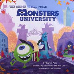 Xmas Gift Art of Monsters University Book