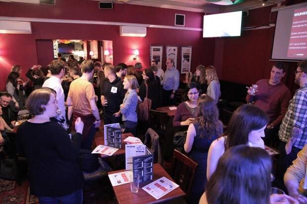 One of the best ways to build relationships is through networking. In this photo, Festivus in London, is a regular event where animators get together to drink, chat and swap cards