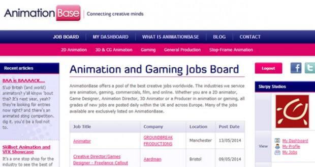 Animation Base is one of many job posting websites you should be checking out