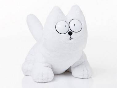 Simon's Cat in plush form