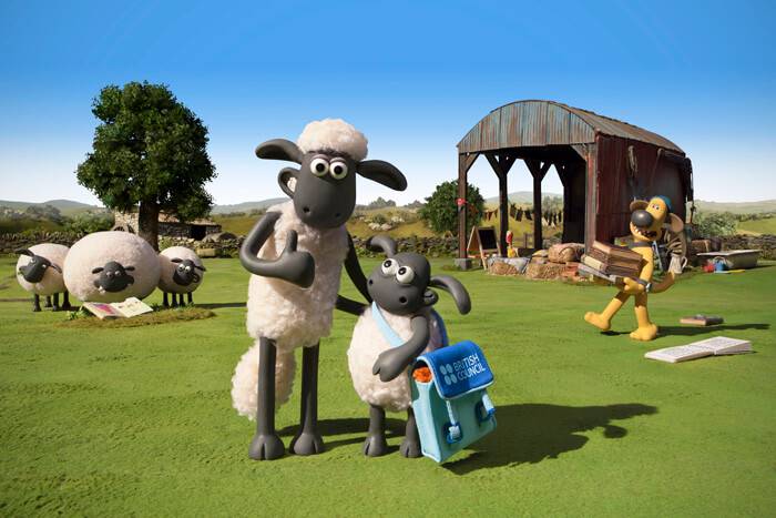 WOOL BRITANNIA! Shaun The Sheep And Timmy Time Bring English To The World -  Skwigly Animation Magazine