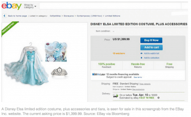 Ebay Elsa Dress