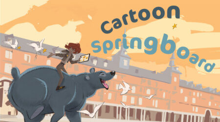 Cartoon Springboard logo 2026