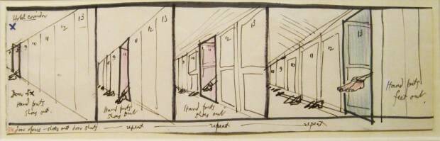 A Ronald Searle Storyboard