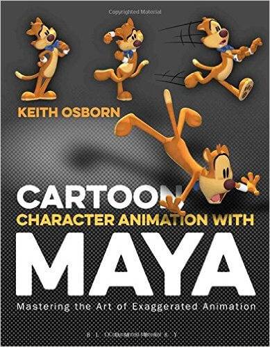 Cartoon character animation with Maya.