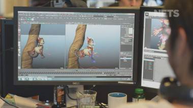 NFTS animation in progress