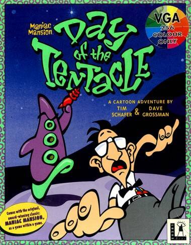 Day of the Tentacle original box art