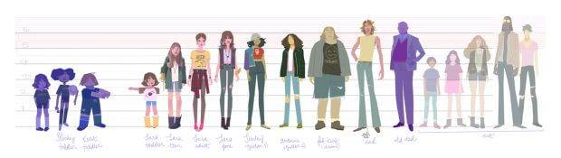 Pearl character designs by Tuna Bora, Oren Haskins, Meg Park, Willie Real & John Nevarez