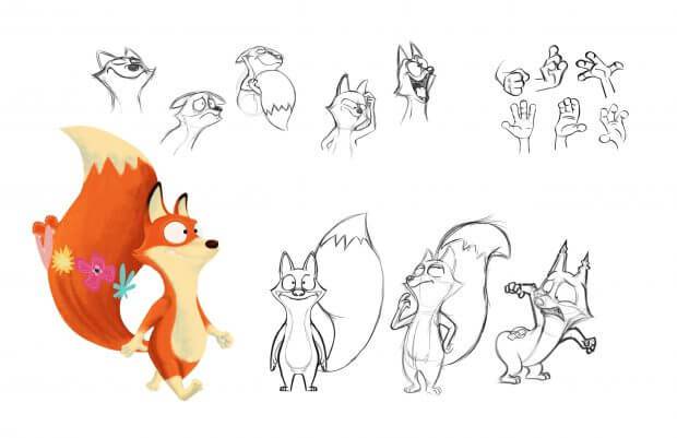 Final design of Mr. Fox
