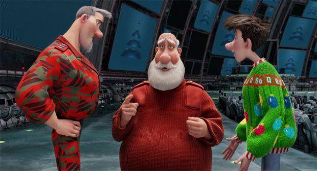 Aardman collaborated closely with Sony Pictures Animation to make Arthur Christmas(2011)