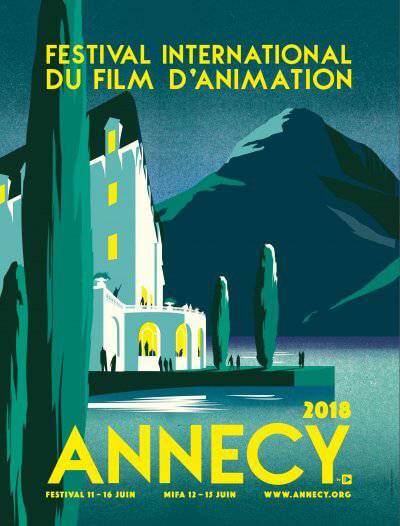 Anneny Animation Festival 2018 Poster Pascal Blanchet