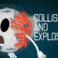 Royal Observatory Greenwich Collisions and Explosions Title by Slurpy Studios