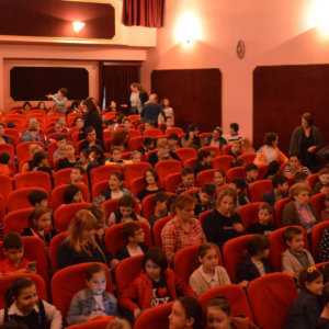 Young audience at 'Films for Children' screening