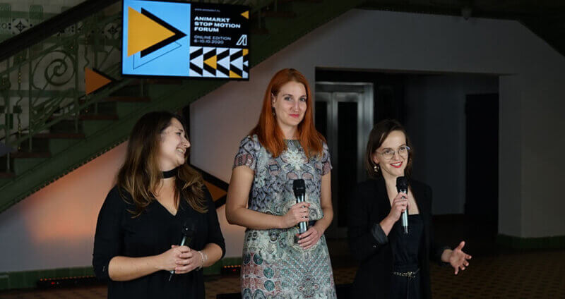 Animarkt Closing Ceremony - Paulina Zacharek, Katarzyna Gromadzka, and Agnieszka Kowalewska-Skowron