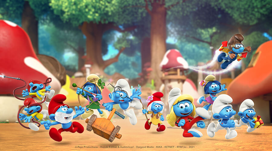 The Smurfs' return in new 3D animated series - Skwigly Animation Magazine