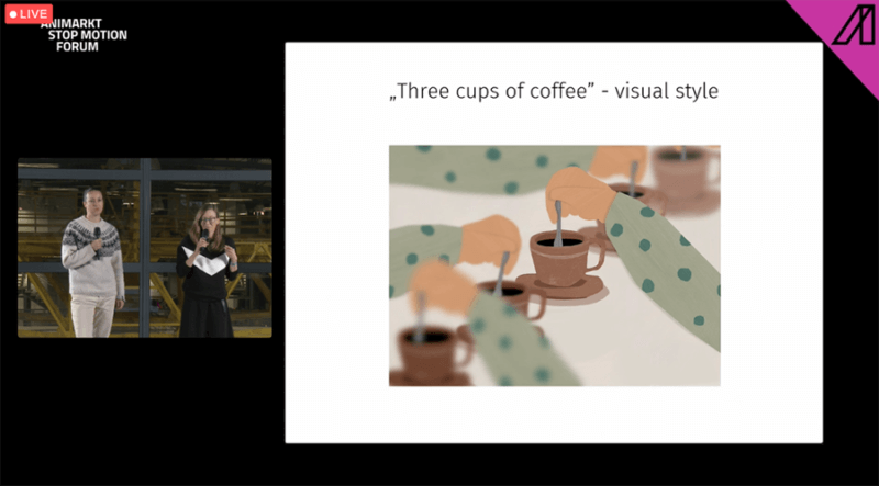 '3 Cups of Coffee", by Natalia Krawczuk (Poland)