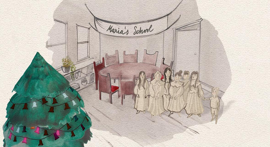 A classroom space in Oldham where Roma women gained a voice for the first time &mdash; sharing stories, drawing memories and building confidence. Named &ldquo;Maria&rsquo;s School&rdquo; by the women themselves, it represents safety, dignity and the start of their journey into public expression.