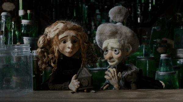 Characters Eddie and her grandmother, Pickled (2026)