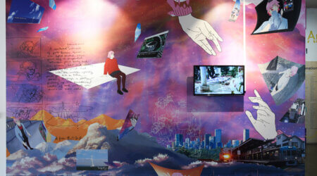 Install image, Petra Szeman, Towards a new monomyth_, QUAD, Derby, 2024