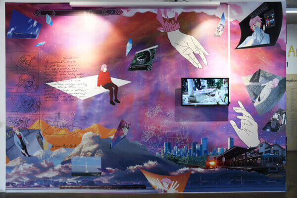 Install image, Petra Szeman, Towards a new monomyth_, QUAD, Derby, 2024